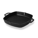 10" Square Grill Pan - Premium Cast Iron by Dynamic Cookwares - Image 4