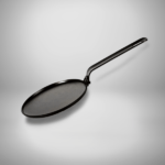 Carbon Steel Omelette Tawa 8" - FLAT by Dynamic Cookwares - Image 2