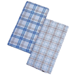 ARM White Cotton Checked Lungi