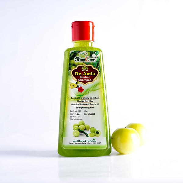 Amla Herbal Shampoo - 300ml - Hair Care - Farms2Home.sg - Shop indian ...