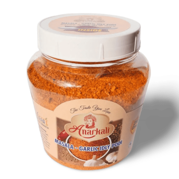 Anarkali Masala Garlic Idly Podi