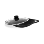 Appam Pan 10" with Lid - Premium Cast Iron by Dynamic Cookwares - Image 2