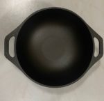 Premium Cast Iron Skillet / Kadai 10" - by Dynamic Cookwares - Image 3
