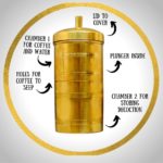 Brass Filter Coffee Drip Maker - Image 2