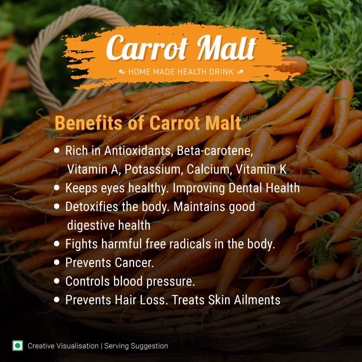 carrot malt ingredients