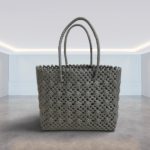 Handmade Reusable Wire Bag - Grey