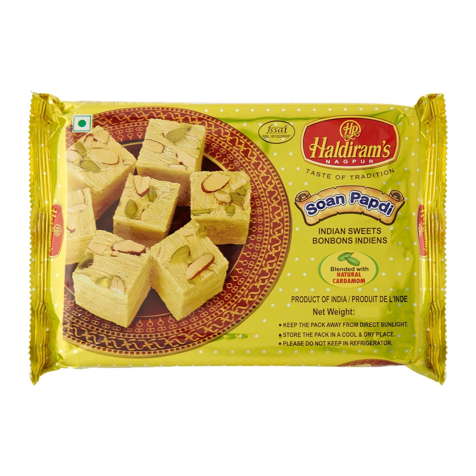 Haldiram's Soan Papdi (Natural Cardamom) - Biscuits - Farms2Home.sg ...