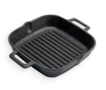 7.5" Square Grill Pan - Cast Iron - Image 2