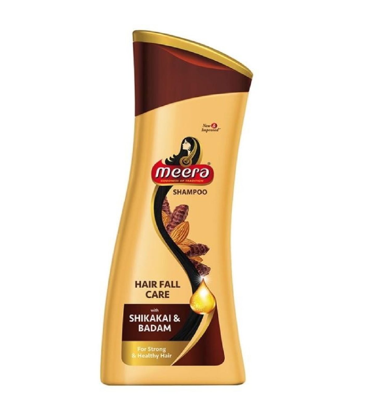Meera_Shampoo_80ml Meera Shampoo Hair Fall Care - 180ml - Image 1