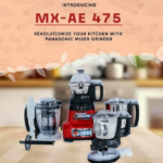 Panasonic MX-AE 475 | 750 watts Mixer grinder - 4 Jars, Red - Image 3