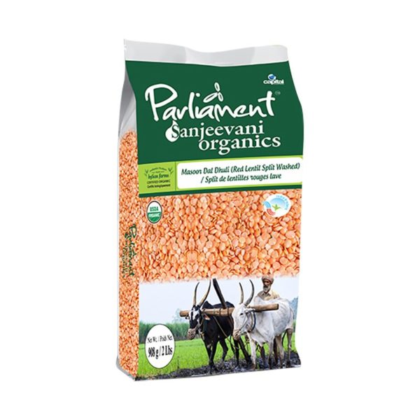 Parliament Organic Masoor Dal Dhuli