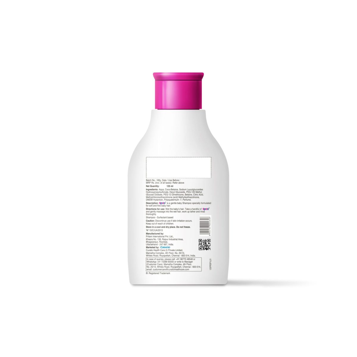 Spoo | Gentle & No Tears Baby Shampoo - Image 5