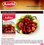 Aachi - Chicken 65 Masala - Image 2