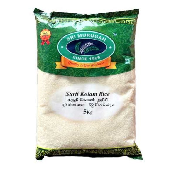 surti kolam rice
